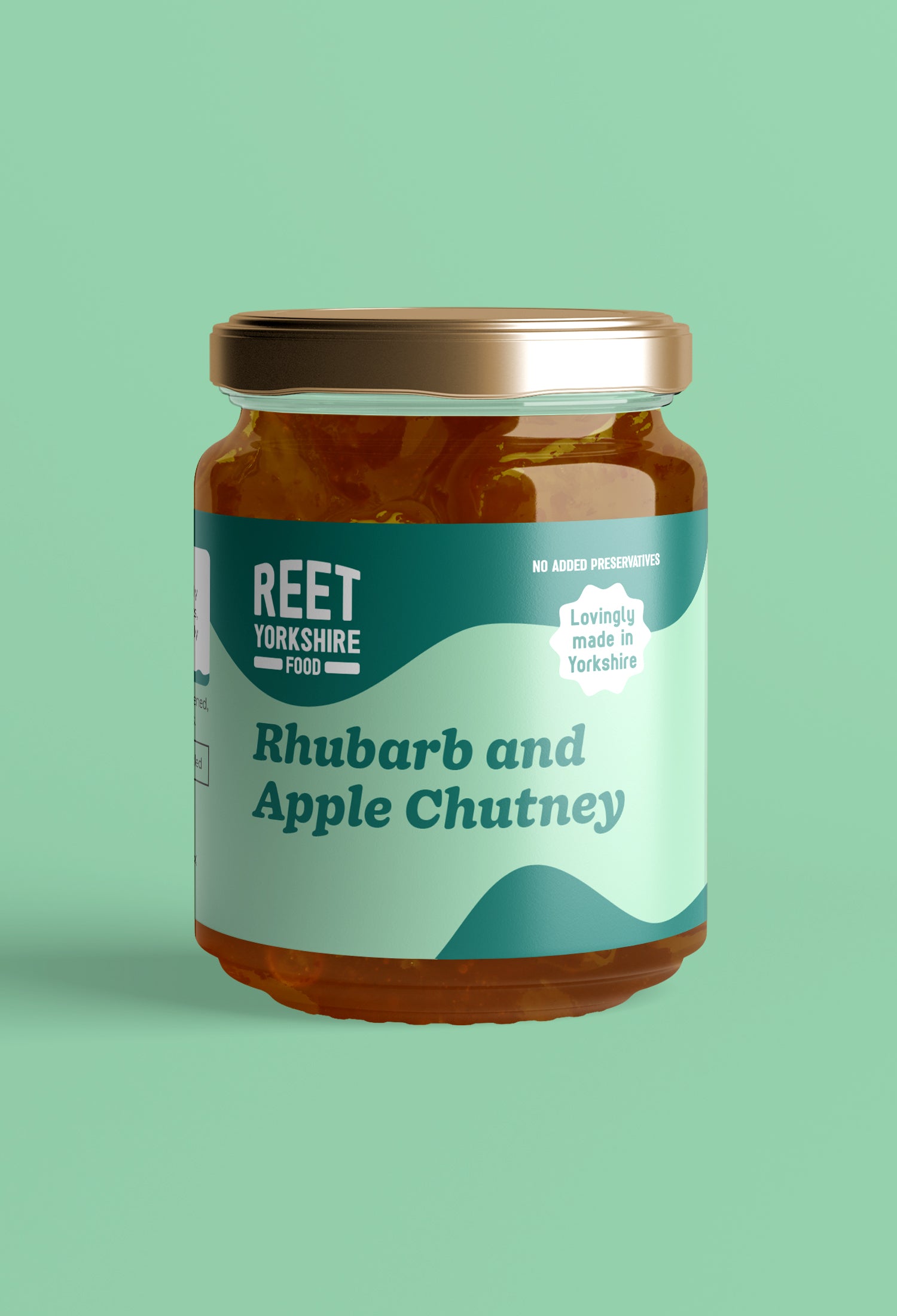 Rhubarb & Apple Chutney 300g – Reet Yorkshire Food