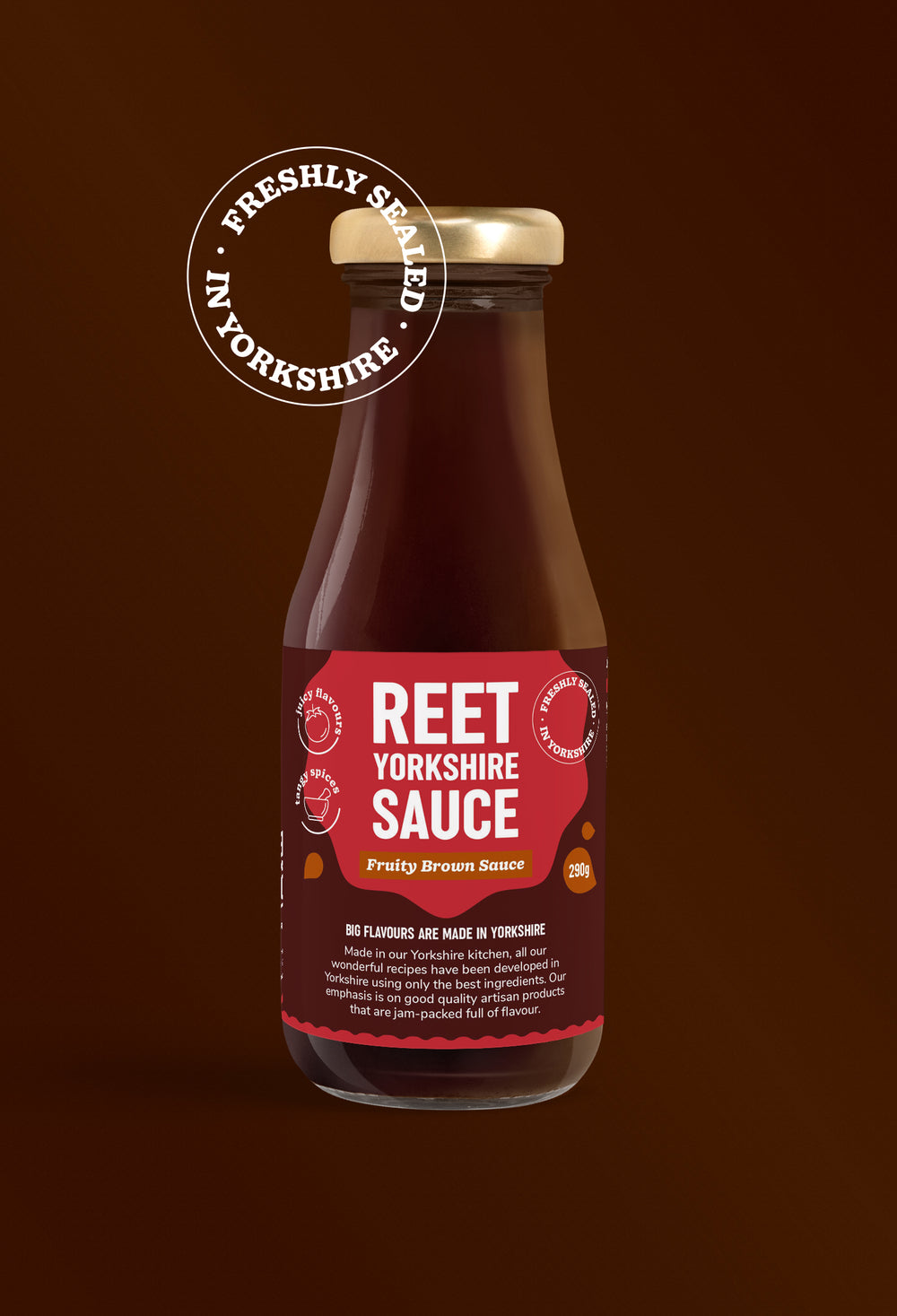 Yorkshire Sauces | Tomato Sauce | Luxury Fruity Brown Sauce – Reet ...